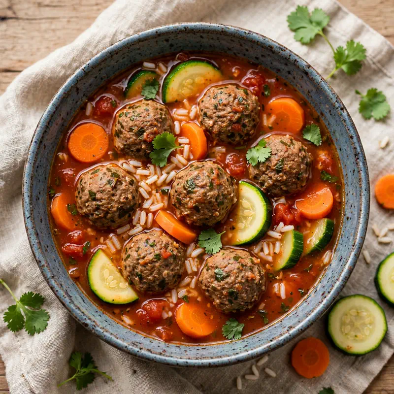 albondigas soup