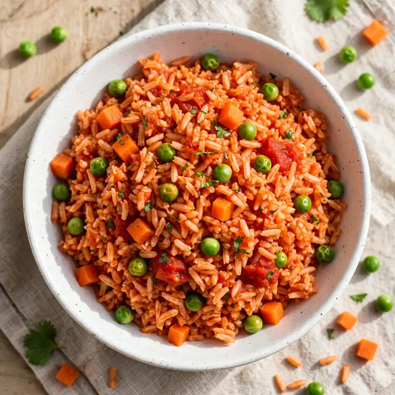arroz rojo