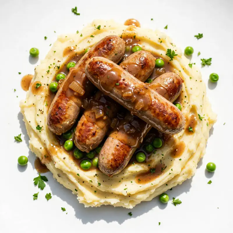 bangers and mash