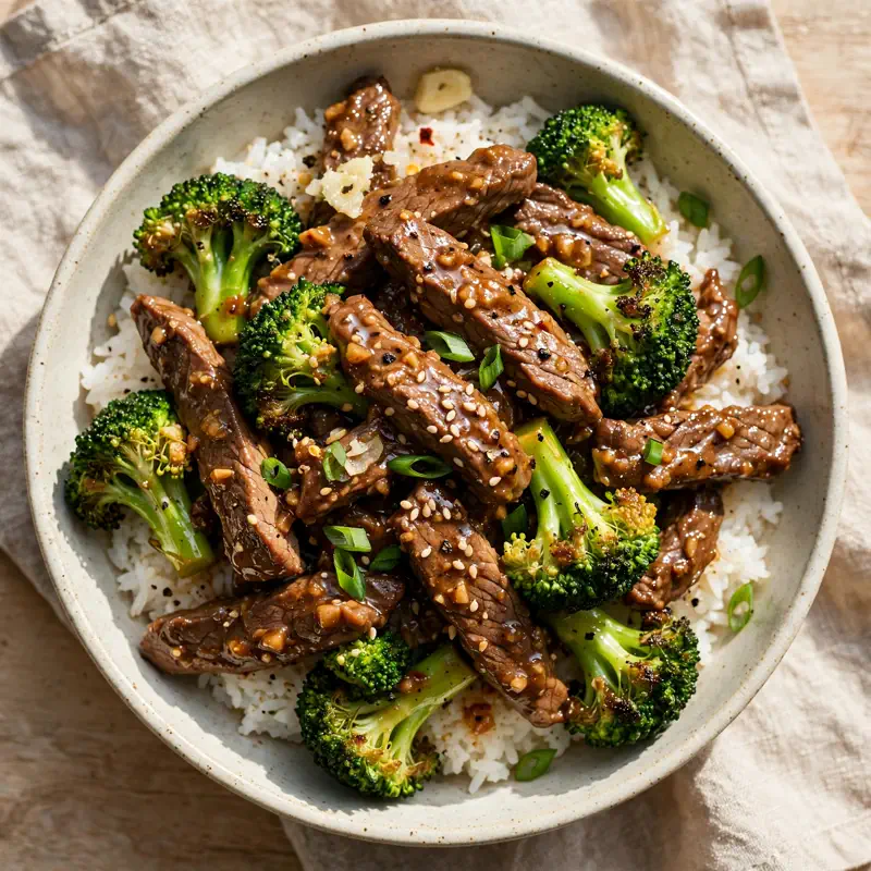 beef and broccoli