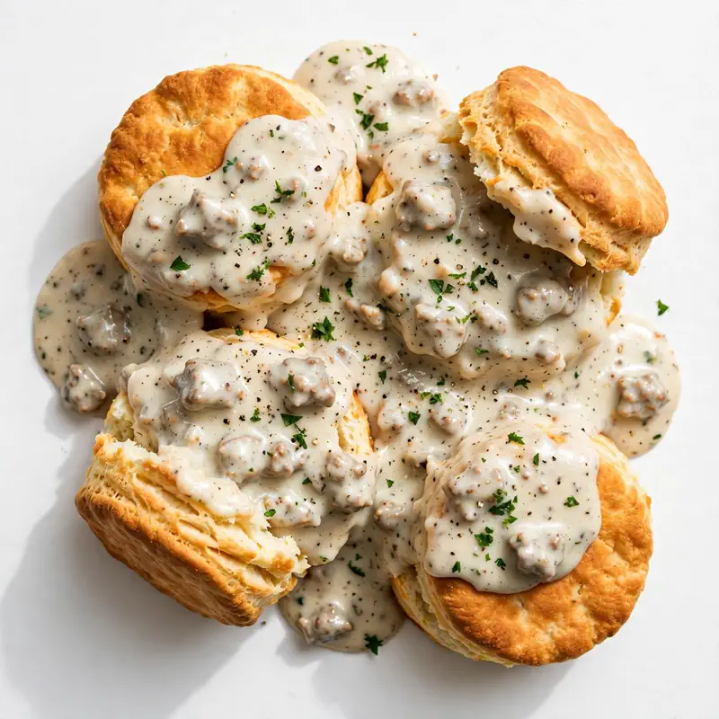 biscuits and gravy
