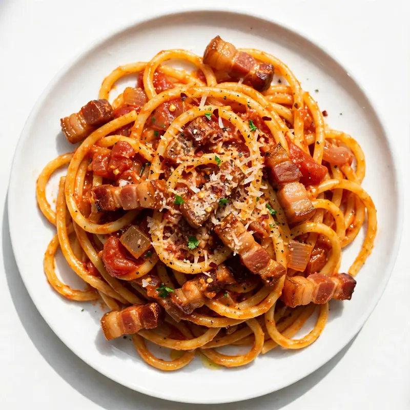 bucatini all amatriciana