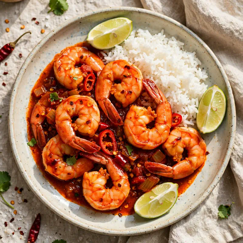 camarones a la diabla