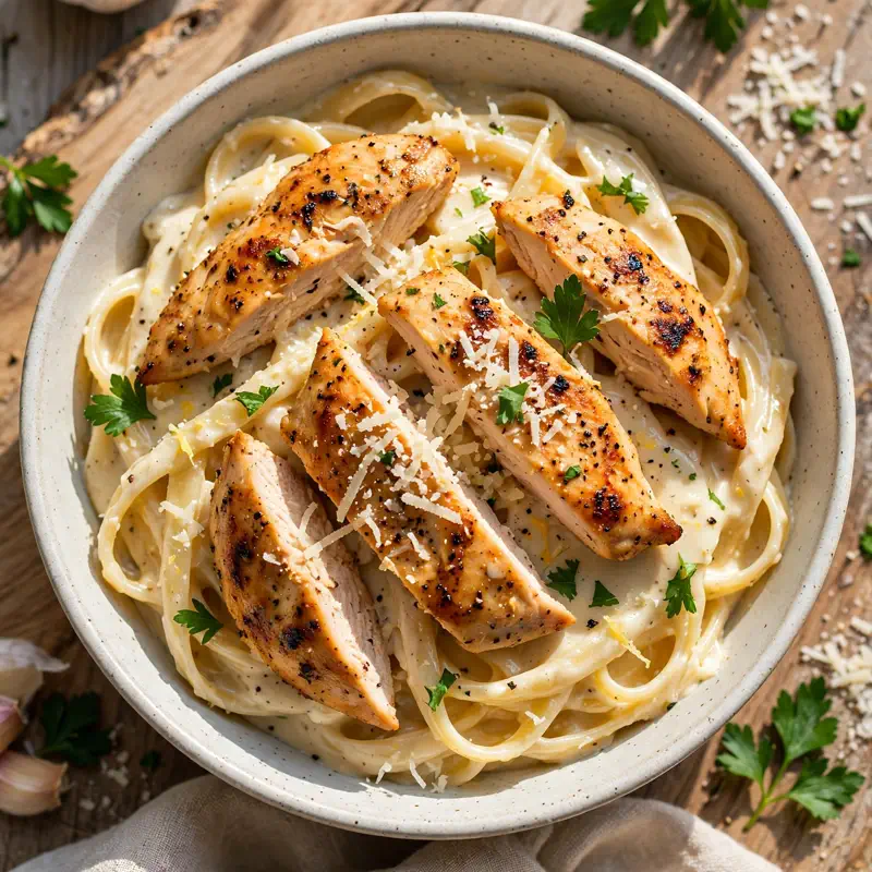 chicken alfredo