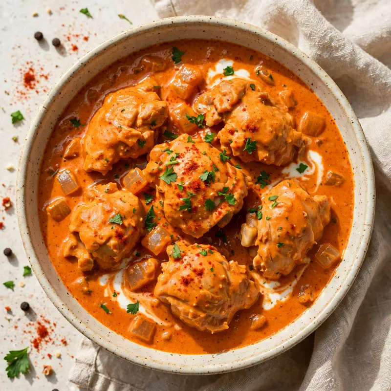 chicken paprikash