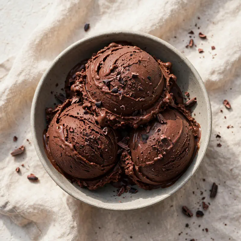 chocolate gelato