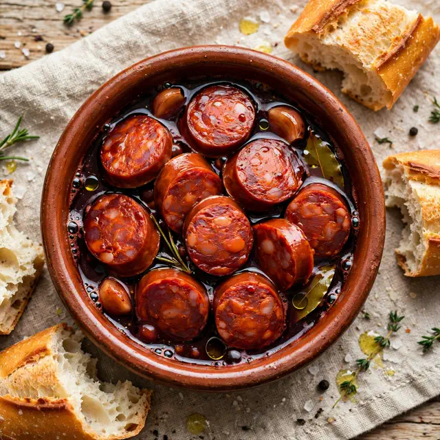 chorizo al vino