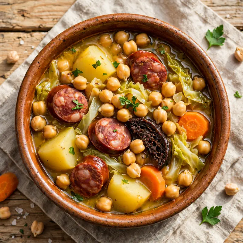 cocido madrileno