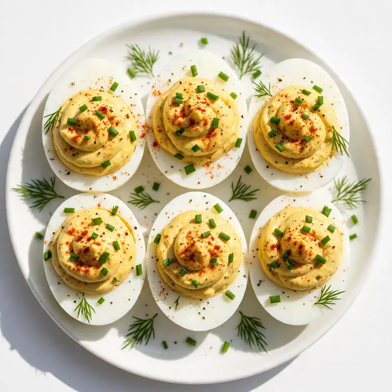 deviled eggs