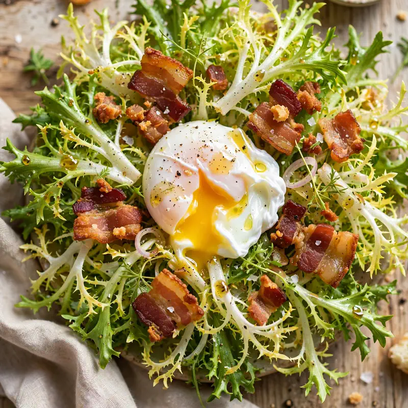 frisee aux lardons