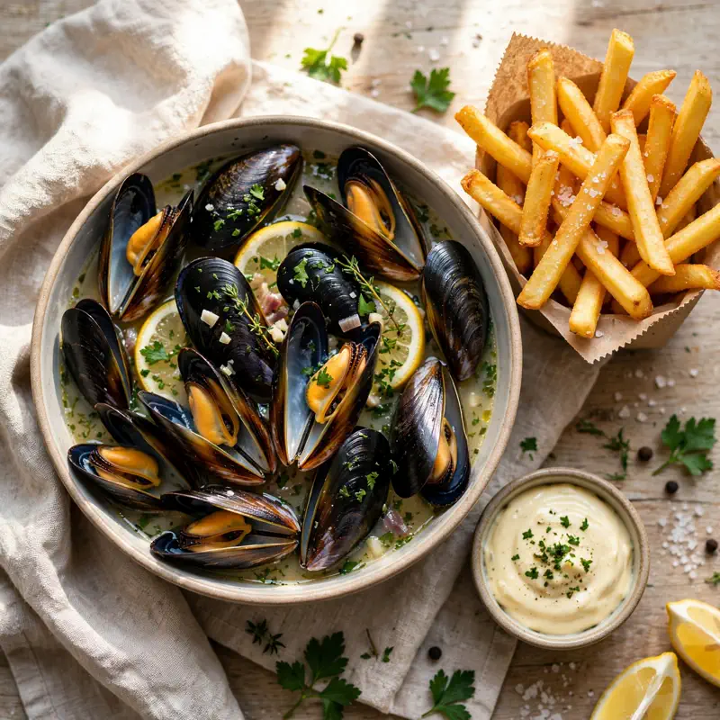moules frites