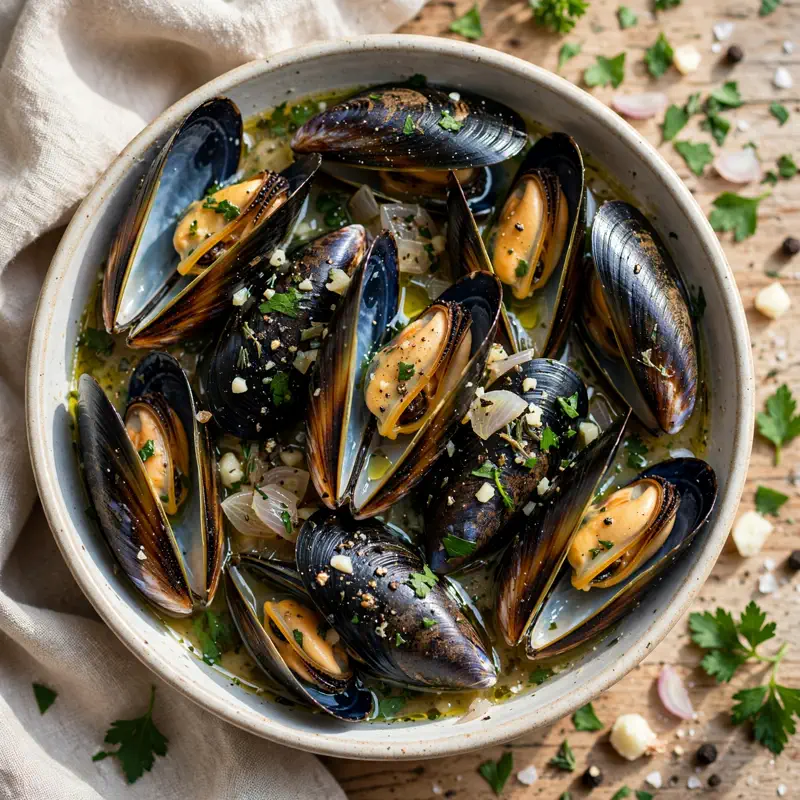 moules mariniere