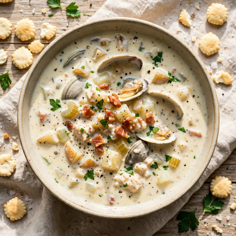 new england clam chowder