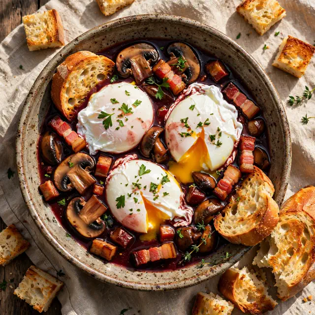 oeufs en meurette