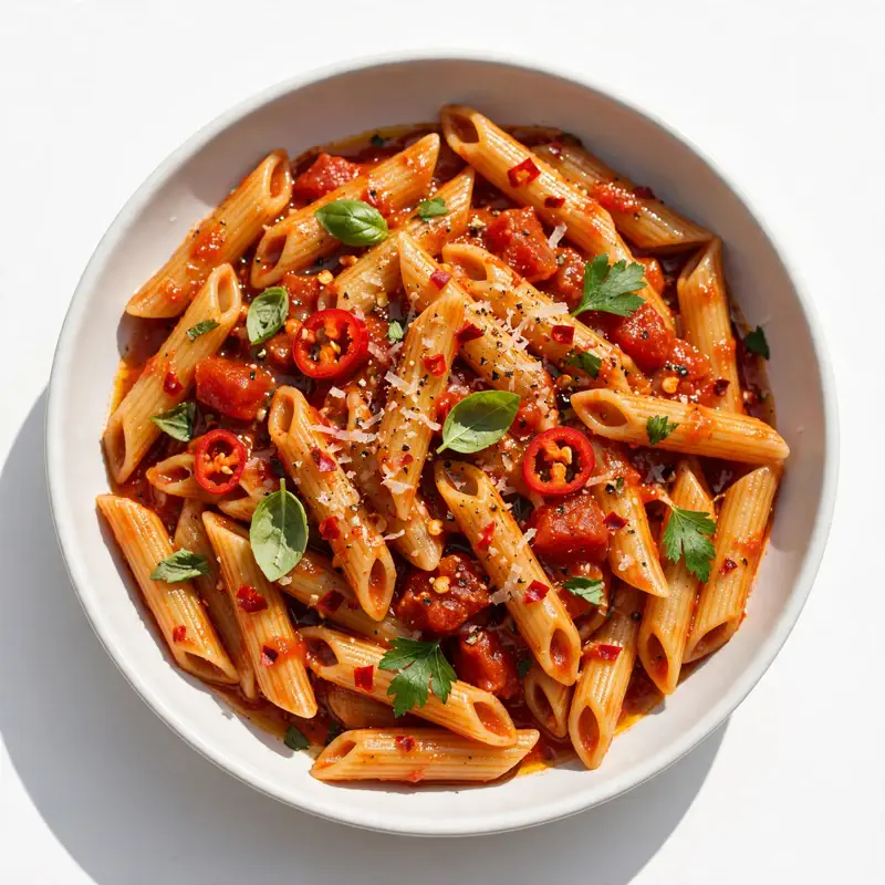 penne arrabbiata