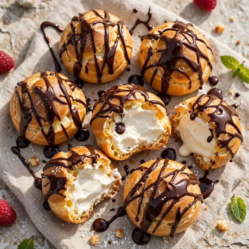 profiteroles