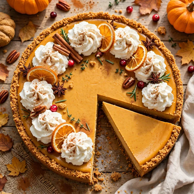 pumpkin cheesecake