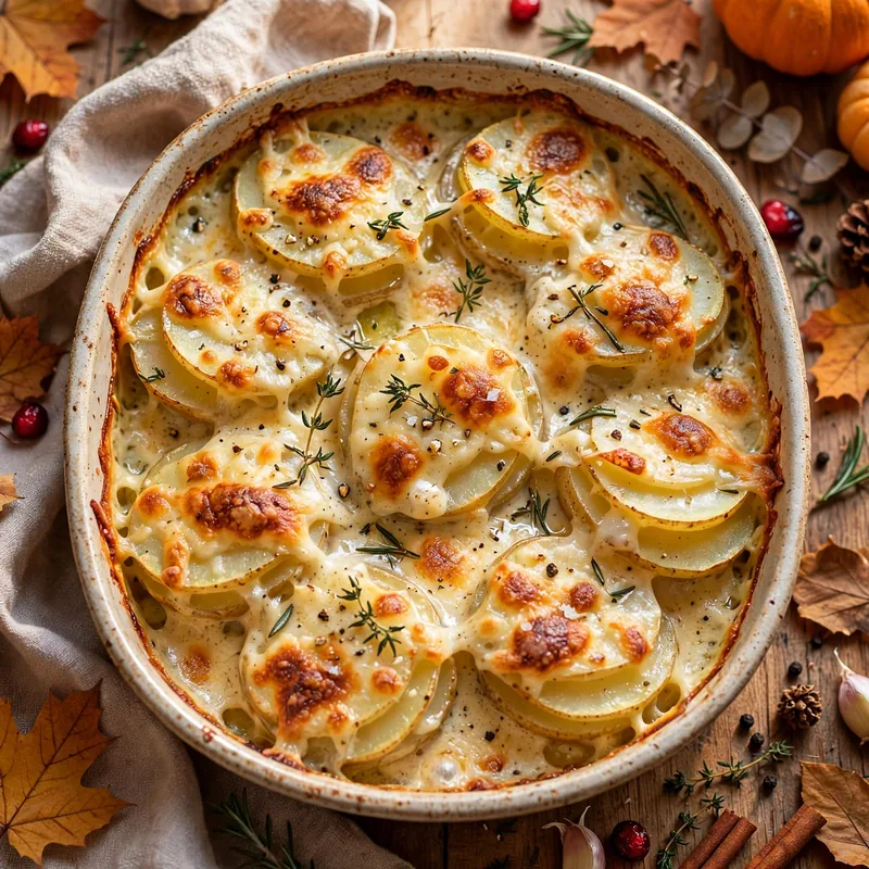 scalloped potatoes