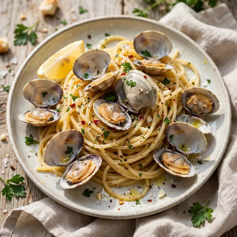 spaghetti alle vongole