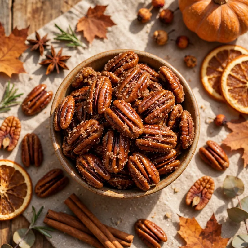 spiced pecans
