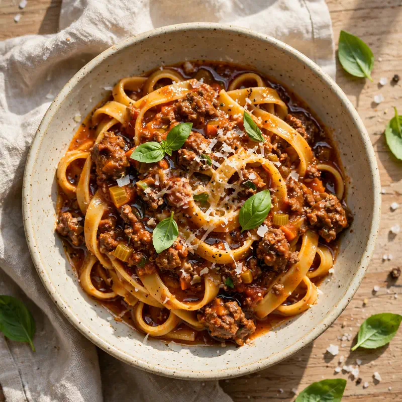 tagliatelle al ragu