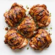 kippendijen van de barbecue