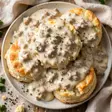 biscuits met worstjus