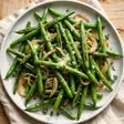 haricots verts met boter en sjalot