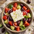 griekse boerensalade (horiatiki)