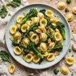 orecchiette met broccoli rabe