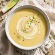 potage parmentier (aardappel-preisoep)