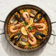 paella met zeevruchten