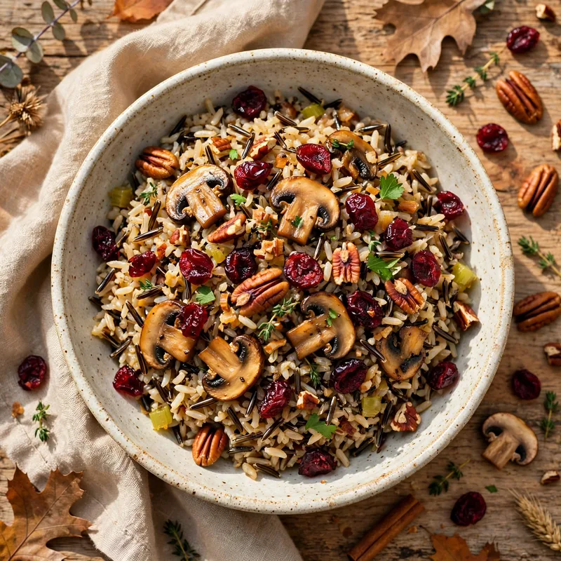 wild rice pilaf