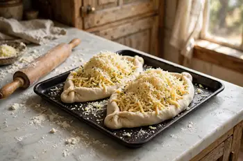 Fill the center of each boat generously with the remaining cheese.