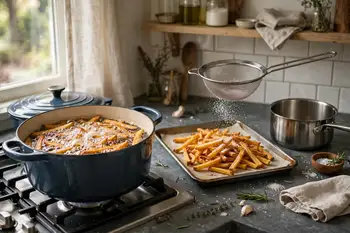 Fry the potatoes again at 375 °F (190 °C) for 2 to 3 minutes, until crisp and deep golden. Salt at once.