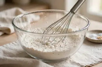 Whisk the flour, baking powder and salt together in a bowl.