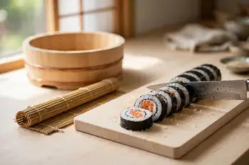 Slice each roll into 8 pieces with a wet, sharp knife, wiping the blade between cuts.