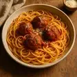 spaghetti and meatballs